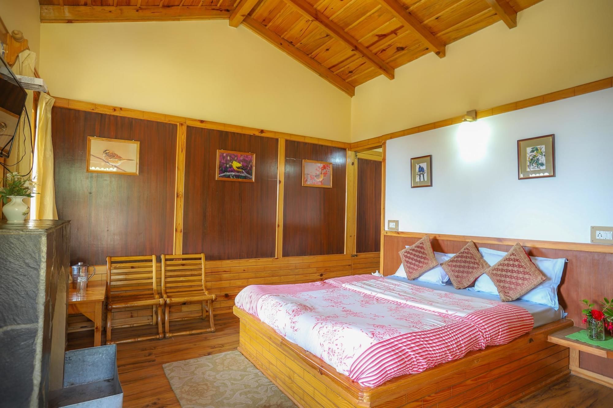 V Resorts The Nest Cottage Найнитал Экстерьер фото