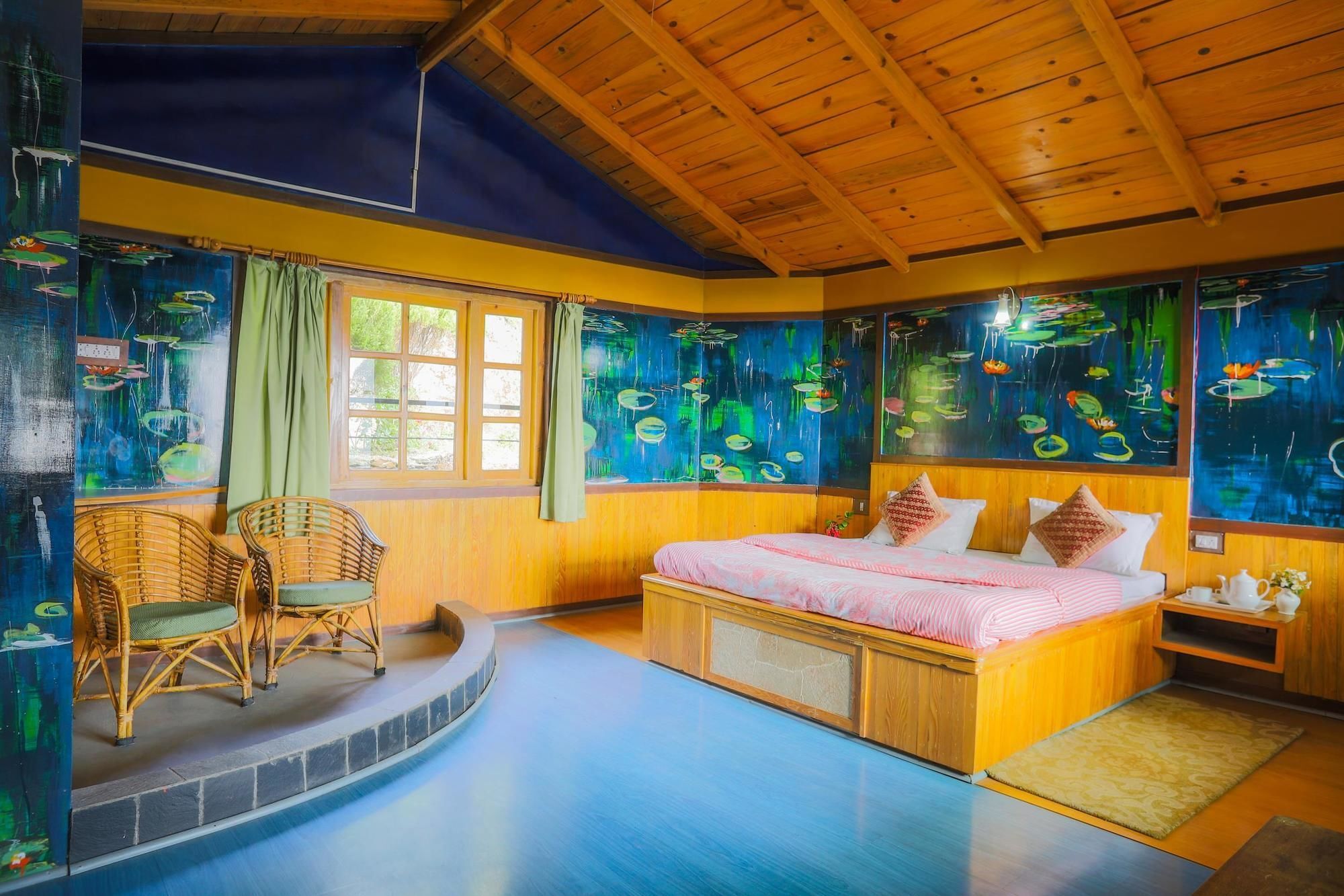 V Resorts The Nest Cottage Найнитал Экстерьер фото